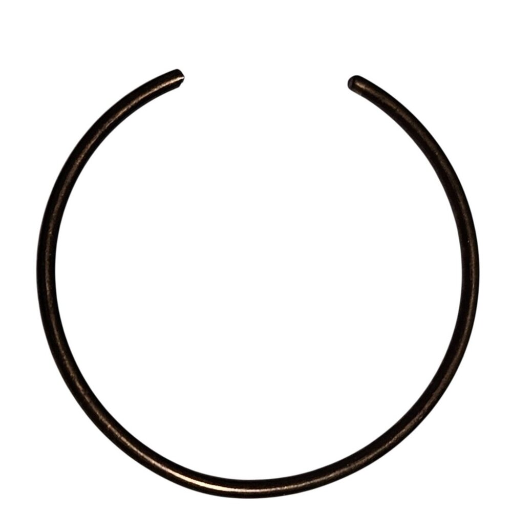 Simple Bronze Open Cuff Bracelet Minimalist Classic Fashion Jewelry Women